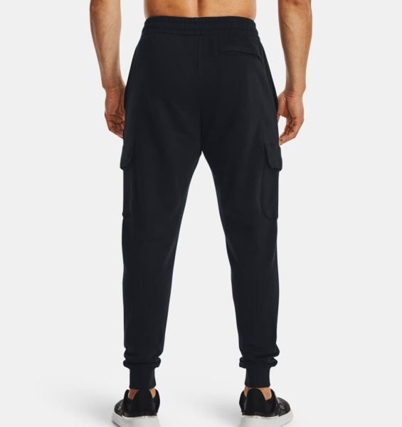 Брюки Rival Fleece Cargo Under Armour, цвет Black 2