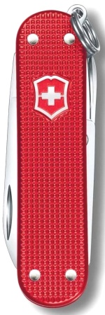 Нож-брелок Victorinox Classic SD Alox Colors, 5 функций Sweet Berry 3