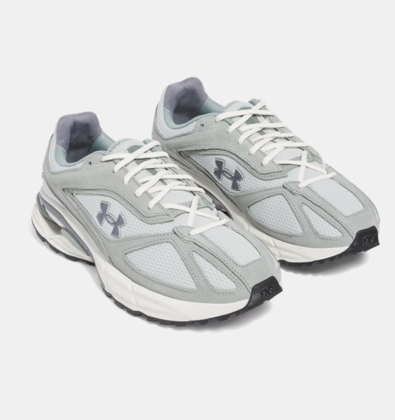 Кроссовки U HOVR Apparition Under Armour, цвет Hydro Green Titan Gray 4