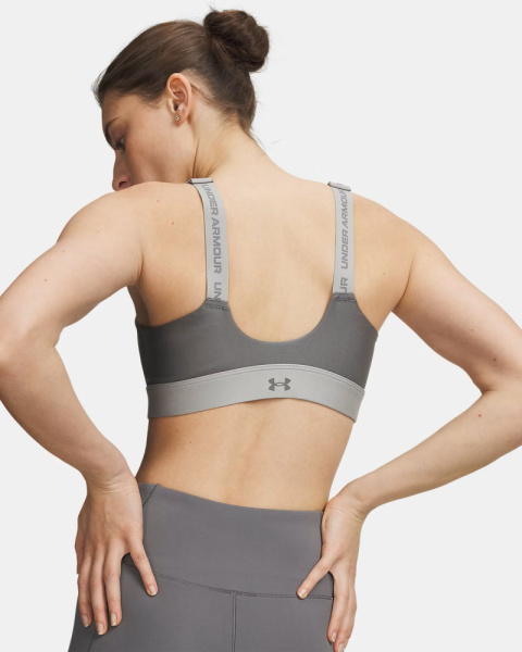 Топ W Infinity High Zip 2.0 Under Armour, цвет Clay Green Titanium 2