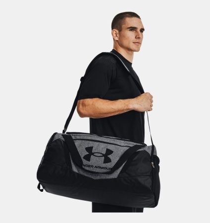 Сумка Undeniable Duffle 5.0 MD Under Armour, цвет Pitch Grey Black (58л) 7