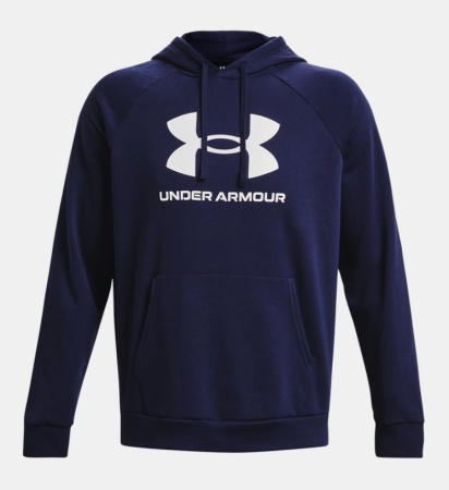 Толстовка Rival Fleece Logo Under Armour, цвет Blue 5