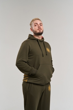 Худи Варгградъ «Солнце за нас-2», цвет хаки жёлтый бн 3