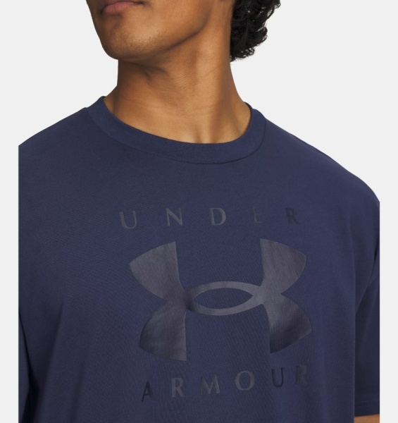 Футболка Heavyweight OS Branded Under Armour, цвет Washed Navy 3