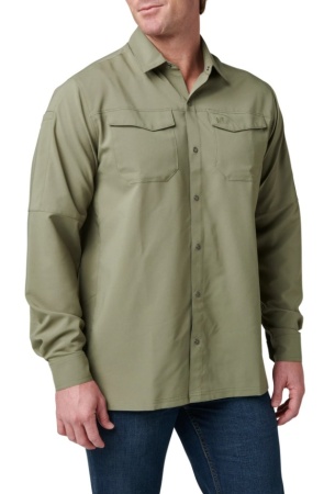 Рубашка FREEDOM FLEX 5.11 Tactical, цвет Tank Green 2