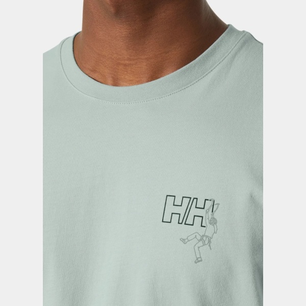 Рубашка Поло F2F TEE 2.0 HH, цвет Green Mist  3