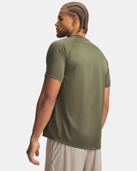 Футболка M Tech Graphic Under Armour, цвет Marine OD Green 2