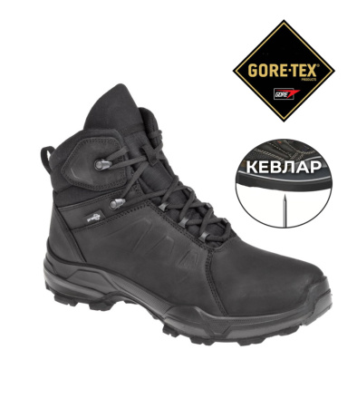 Ботинки GREYMAN MID GTX Prabos, цвет Black (с иконкой)