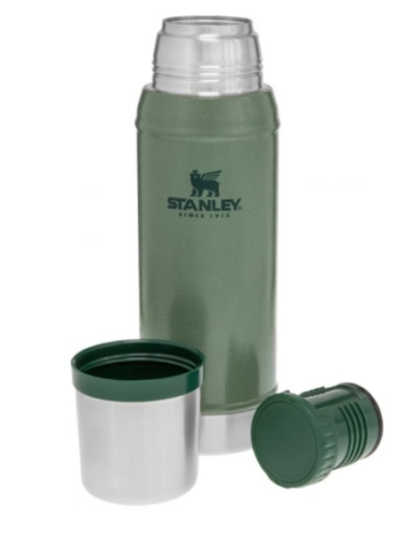 Термос Stanley Classic (0,75 л), цвет темно-зеленый 3