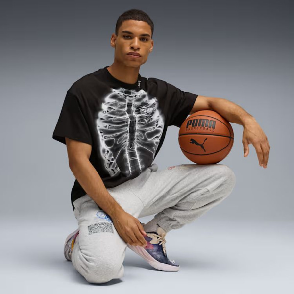 Футболка M Hooptopia Hoopray Vision Puma, цвет Black 3