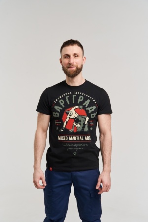 Футболка Варгградъ MMA, цвет черный модель 2