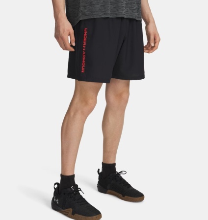 Шорты M Woven Wdmk Under Armour, цвет Black Red