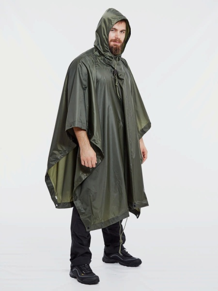 PO-MUS-PO-02  Пончо Helikon, цвет Olive Green 6