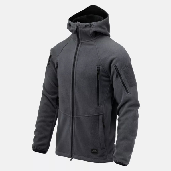 Куртка флисовая PATRIOT Mk 2 Hybrid Helikon, цвет Shadow Grey Black 2