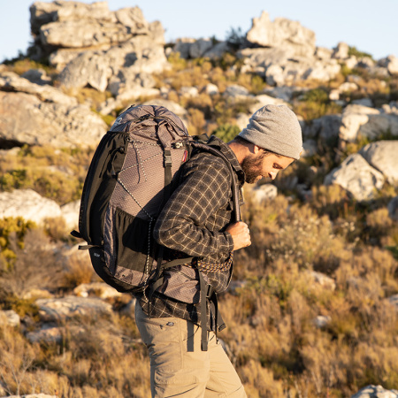 Рюкзак Naturehike, цвет черный (40+5л) 5