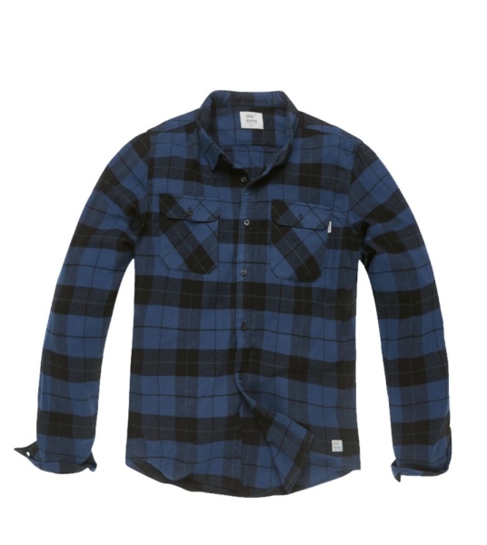 Рубашка Sem Flannel Vintage, цвет Kobalt Check