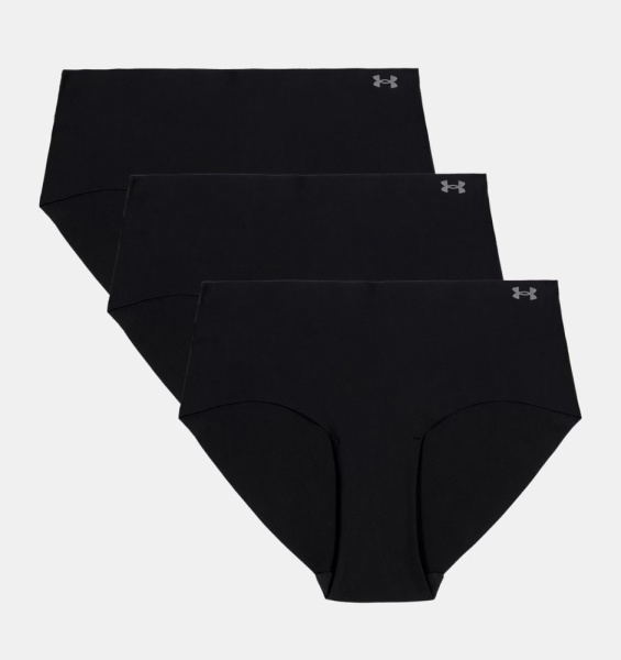 Трусы Women's Pure Str Noshow HIP (3 pack) UA, цвет Black 4