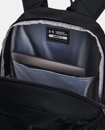 Рюкзак Hustle Lite Under Armour, цвет Black Pitch Grey (26,5л) 4