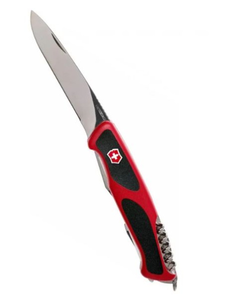 Нож перочинный Victorinox RangerGrip 55, цвет красныйчерный 8