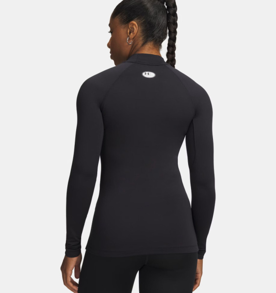 Лонгслив W CG Authentics Mockneck Under Armour, цвет Black 2