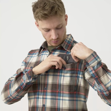 Рубашка Greyman NS Helikon, цвет Foggy Meadow Plaid 12