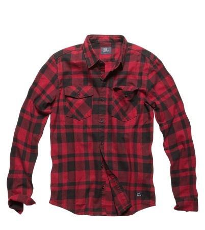 Рубашка Austin Vintage, цвет Red Check