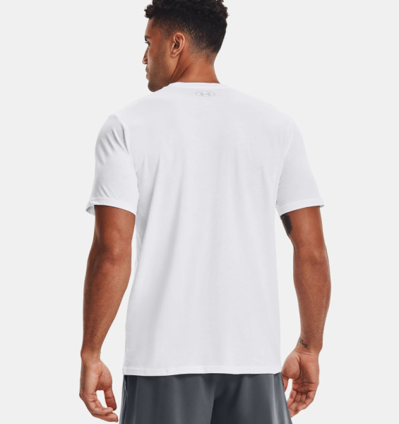Футболка Team Issue Wordmark Under Armour, цвет White 3