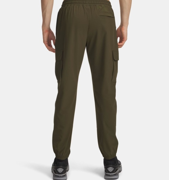 Брюки M Vibe Woven Cargo Under Armour, цвет Expedition Green 2