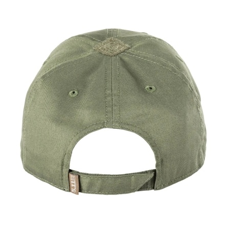 Бейсболка Leather Box Logo 5.11 Tactical, цвет Tank Green 2