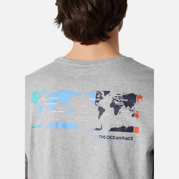 Футболка THE OCEAN RACE HH, цвет Grey Melange 3