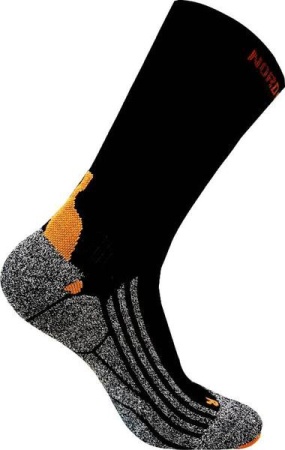 Термоноски ORDKA, цвет черный оранжевый