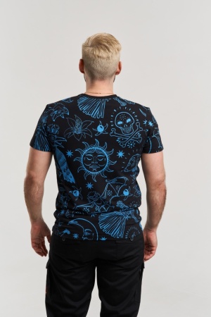 Футболка Варгградъ Паттерн ведьмин круг, цвет черный модель 3