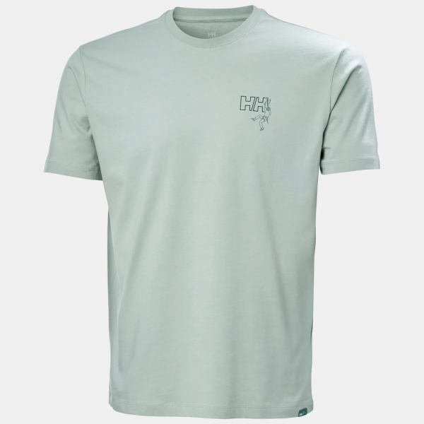 Рубашка Поло F2F TEE 2.0 HH, цвет Green Mist  4