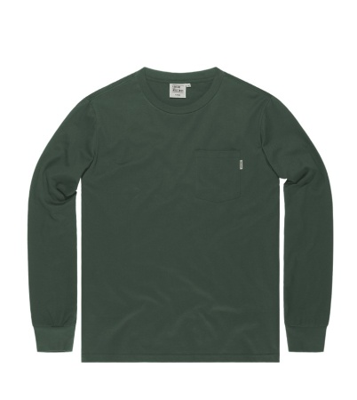 Лонгслив Grant pocket Vintage, цвет Grey Green