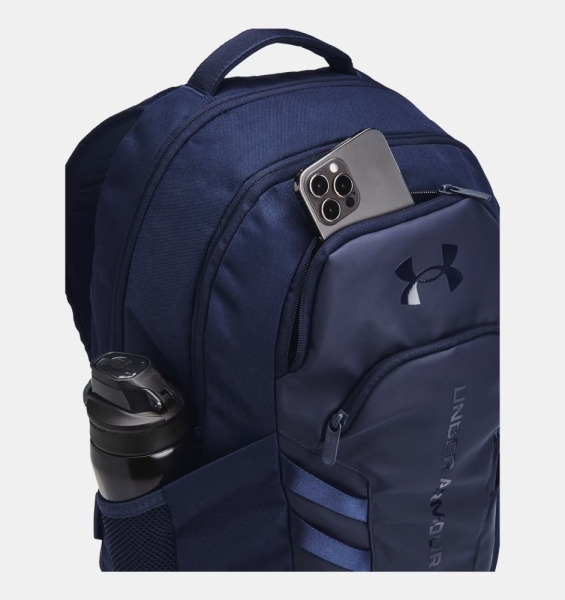 Рюкзак U Hustle 6.0 Pro Under Armour, цвет Midnight Navy (31л) 3