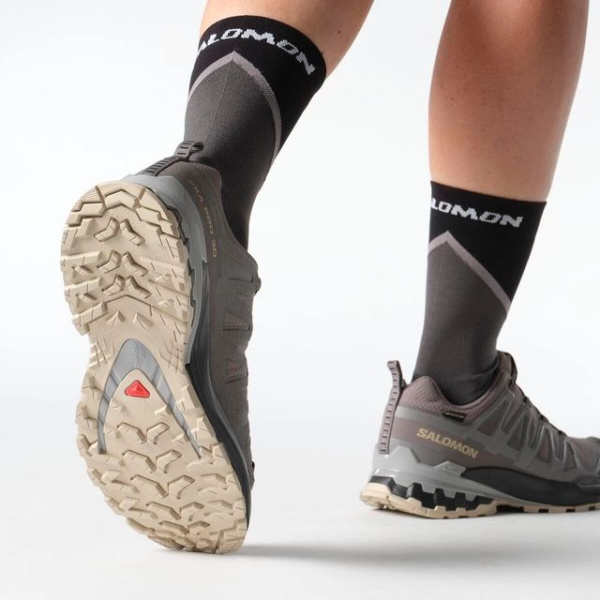 Кроссовки W XA PRO 3D V9 GTX Salomon, цвет Plum Kitten Black 8