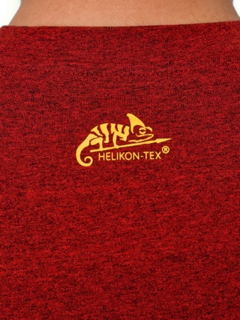 Футболка Travel Advice Russian Luck Helikon, цвет RedBlack Melange 9