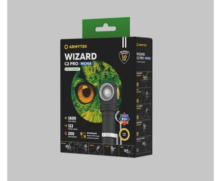 Мультифонарь Armytek Wizard C2 Pro Nichia Magnet Usb,1600лм, тёплый свет 6