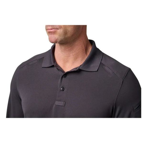 Поло Helios Long Sleeve 5.11, цвет Charcoal 8