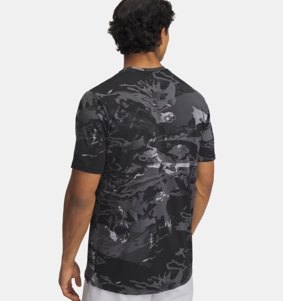 Футболка Vanish Energy Printed Under Armour, цвет Black Anthracite 2