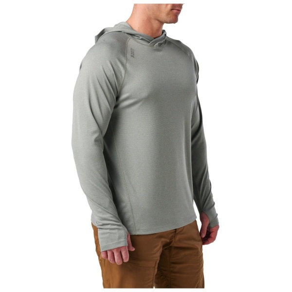 Толстовка Sulli UV Hooded L S 5.11 Tactical, цвет Ovcst Grey Htr 3