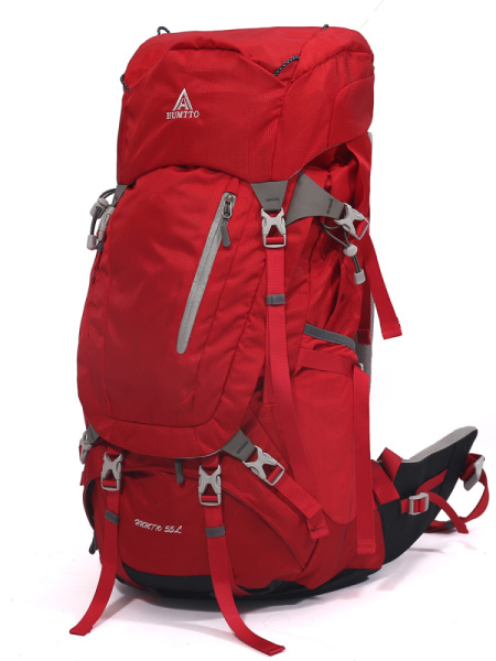 Рюкзак туристический 55 л Humtto, цвет Red 2