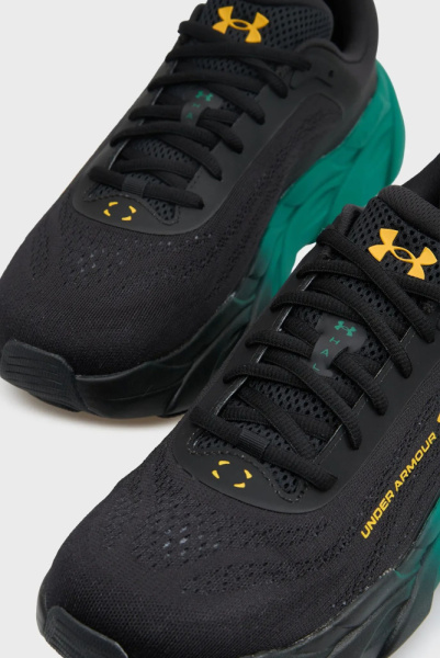 Кроссовки M Halo Runner NM Under Armour, цвет Black Valiant Green Campus Gold 2