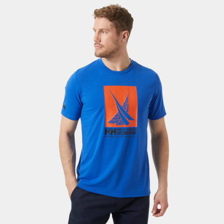 Футболка HP RACE GRAPHIC HH, цвет Cobalt 20