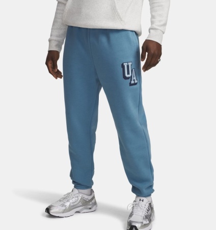 Брюки M Icon Flc Graphic Under Armour, цвет Blue Smoke