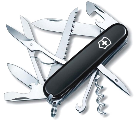Нож перочинный Victorinox Huntsman черный