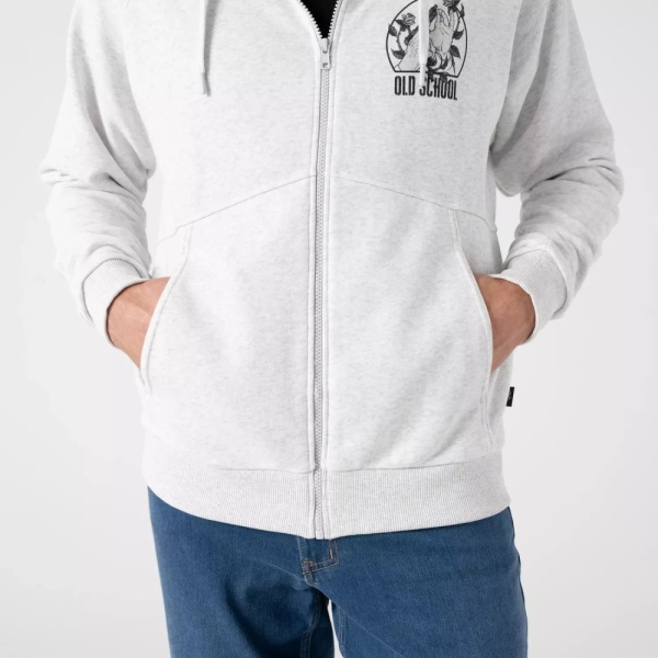 Толстовка Old School Helikon, цвет Light Grey Melange 3