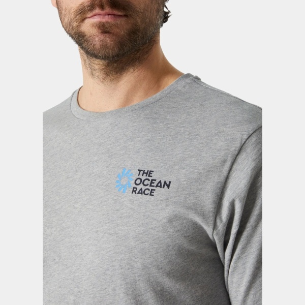 Футболка THE OCEAN RACE HH, цвет Grey Melange 4