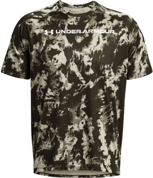 Футболка Tech ABC Camo Under Armour, цвет Green 3