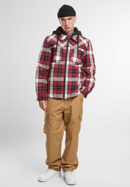 Куртка Top Heavy Twill Brandit, цвет Red Black 3